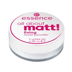 essence Puder>all about matt! fixing loose powder