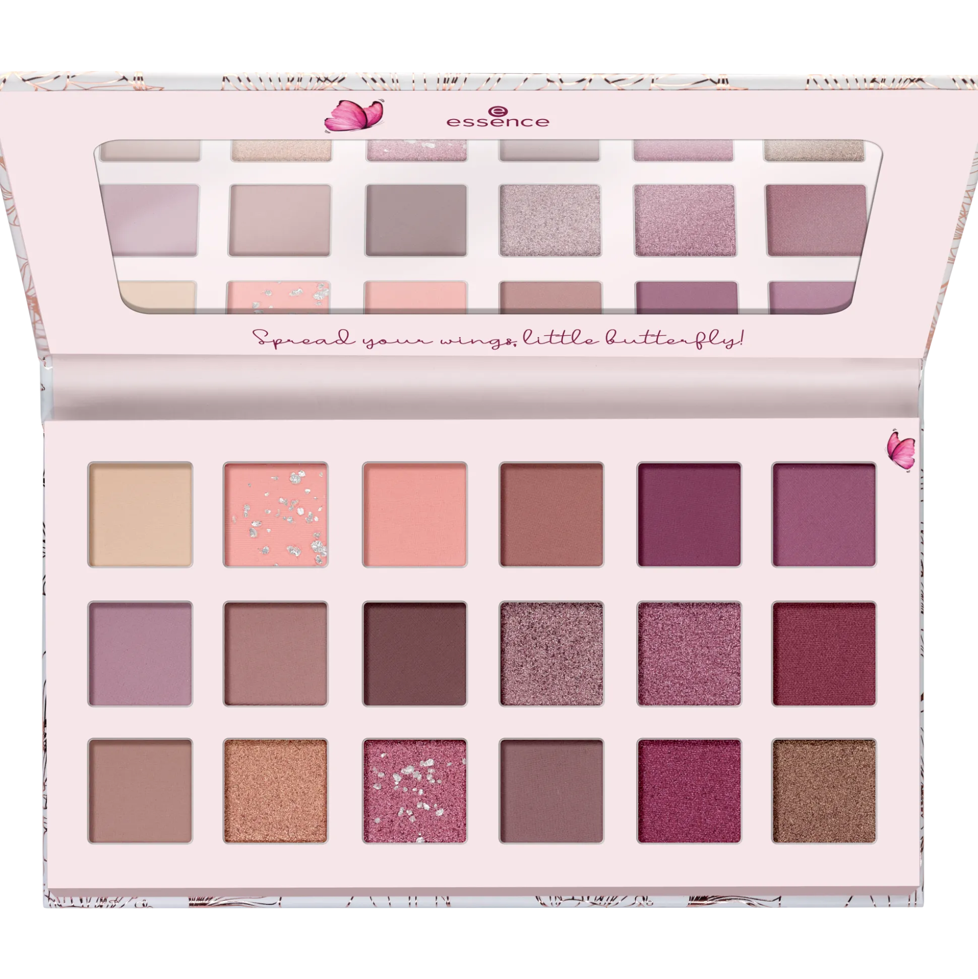 essence Lidschatten>Blooming Wings eyeshadow palette 02 - Let me be your wings