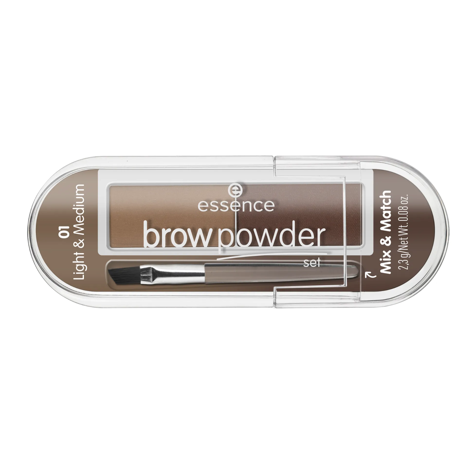 essence Augenbrauen>brow powder set 01 - light & medium