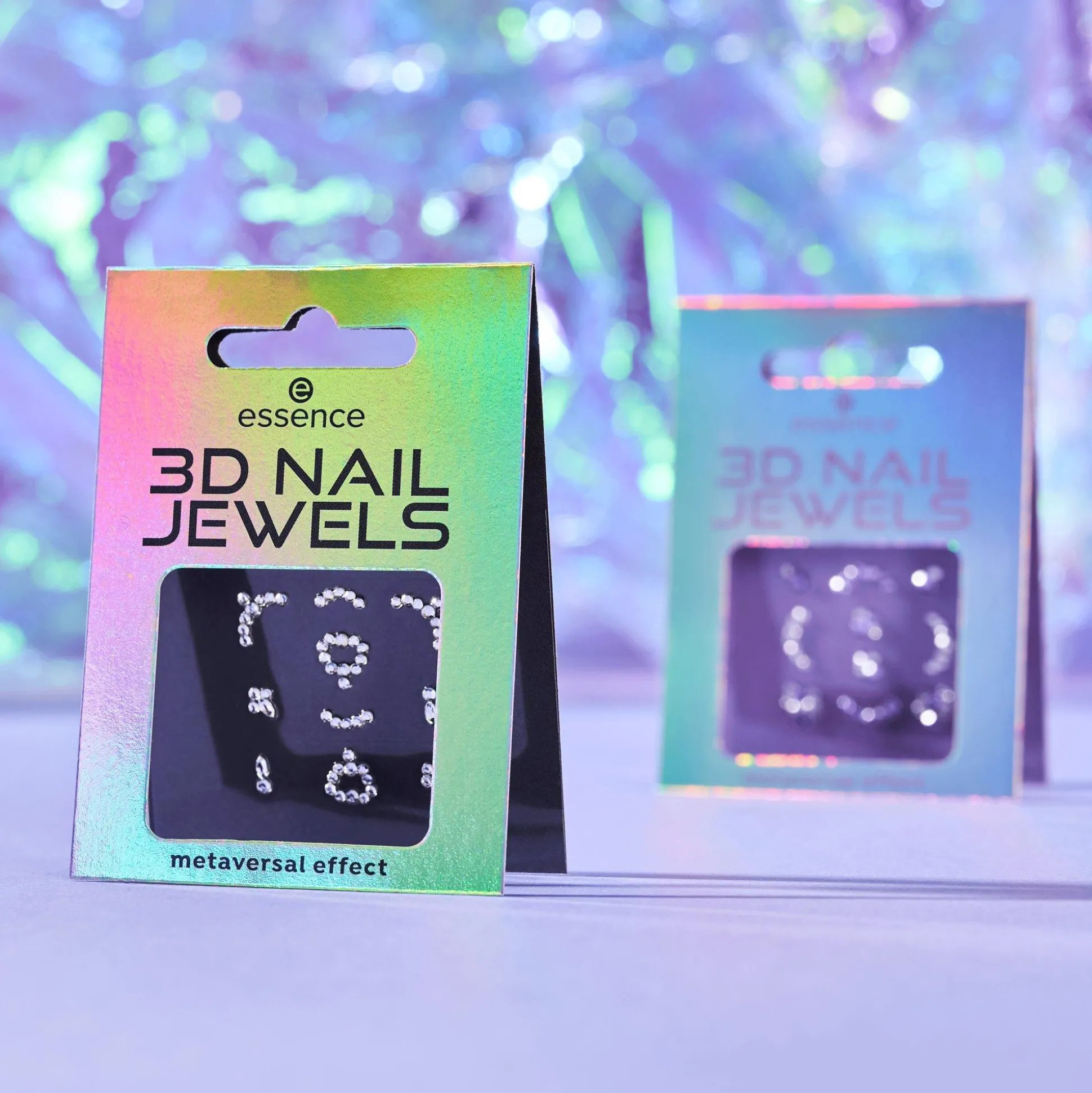 essence Nail Art>3D NAIL JEWELS 02 - mirror universe