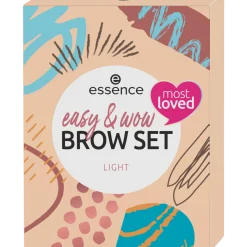essence Augenbrauen>easy & WOW brow set light