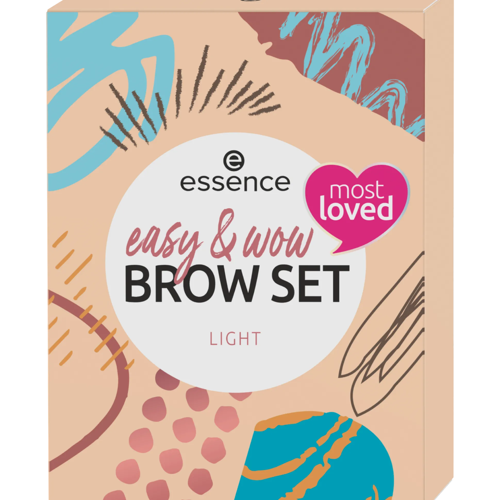 essence Augenbrauen>easy & WOW brow set light