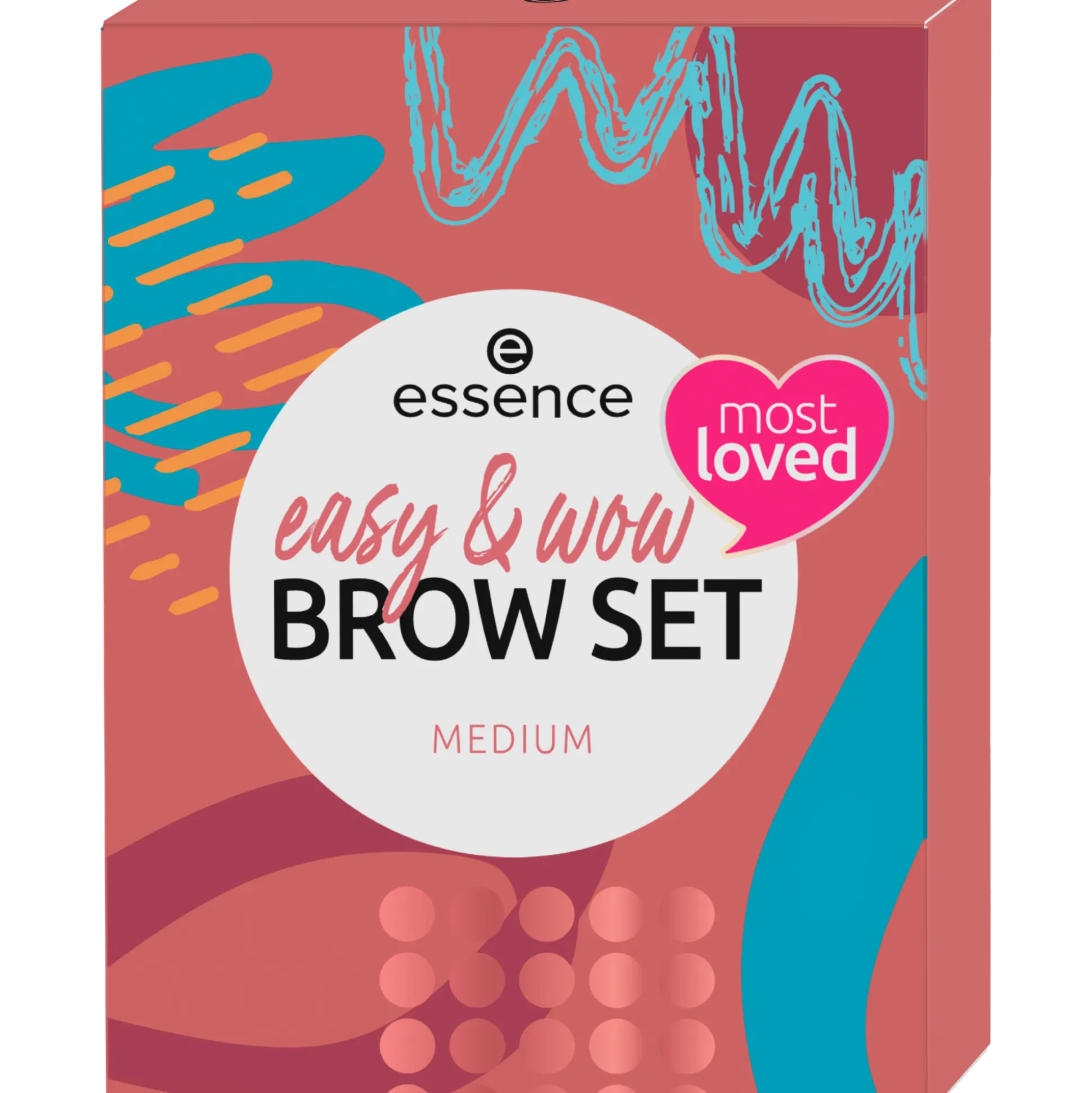 essence Augenbrauen>easy & WOW brow set medium