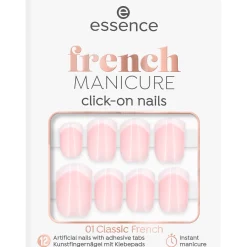 essence Nail Art>french MANICURE click-on nails 01 - Classic French