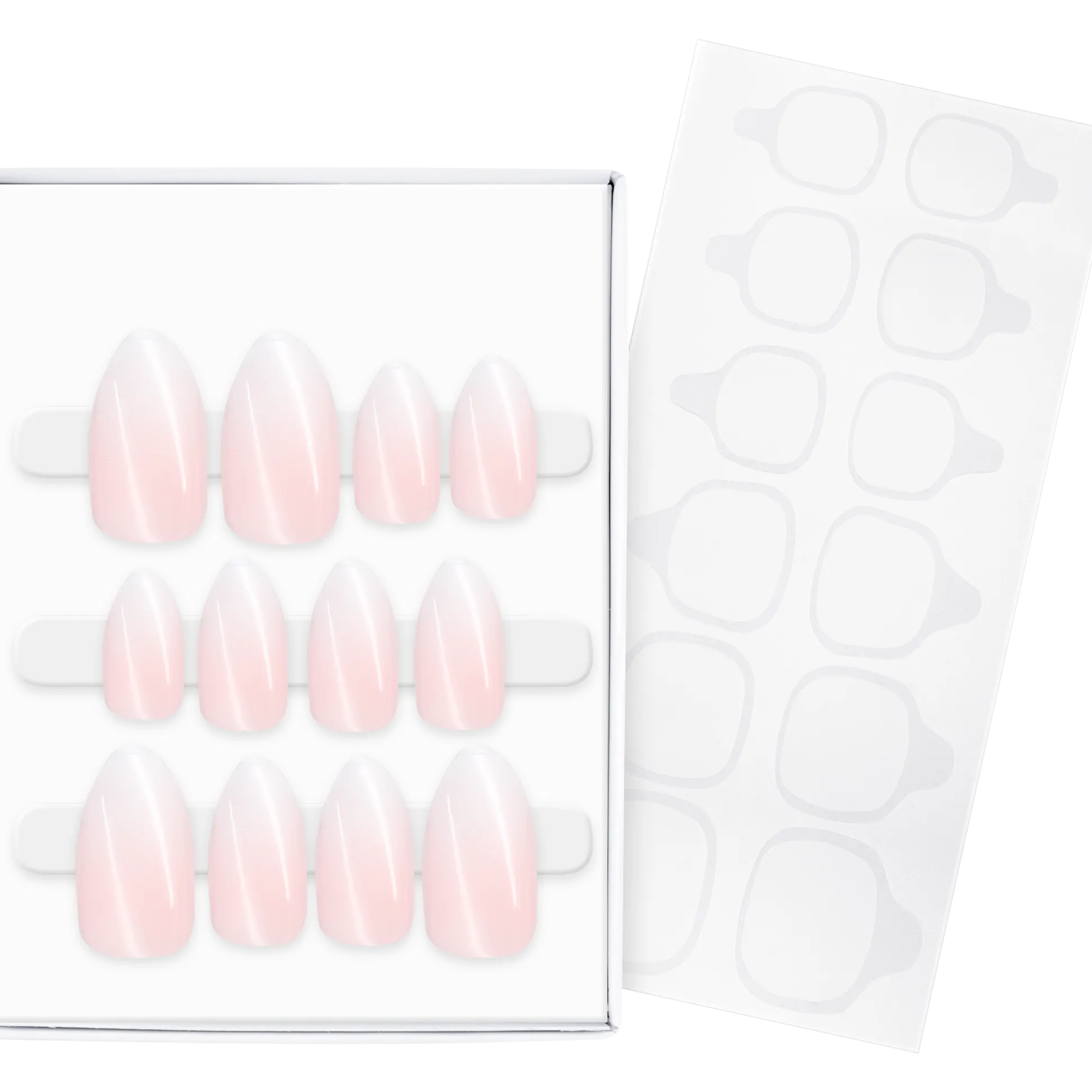 essence Nail Art>french MANICURE click-on nails 02 - Babyboomer Style
