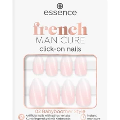 essence Nail Art>french MANICURE click-on nails 02 - Babyboomer Style