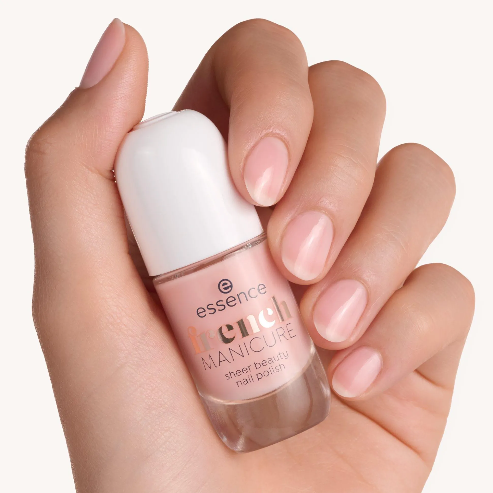 essence Nagellack>french MANICURE sheer beauty nail polish 02 - rosé on ice