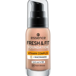 essence Foundation>FRESH & FIT FOUNDATION 50 - fresh almond