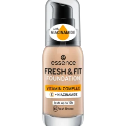 essence Foundation>FRESH & FIT FOUNDATION 60 - Fresh Bronze