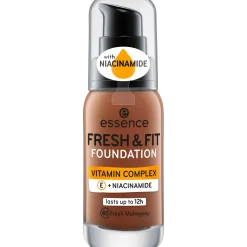 essence Foundation>FRESH & FIT FOUNDATION 80 - Fresh Mahogany
