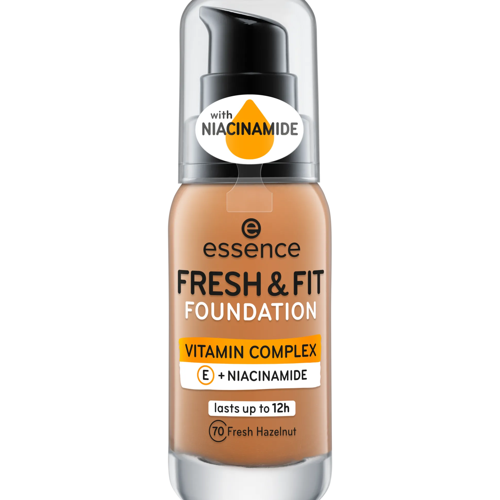 essence Foundation>FRESH & FIT FOUNDATION 70 - Fresh Hazelnut