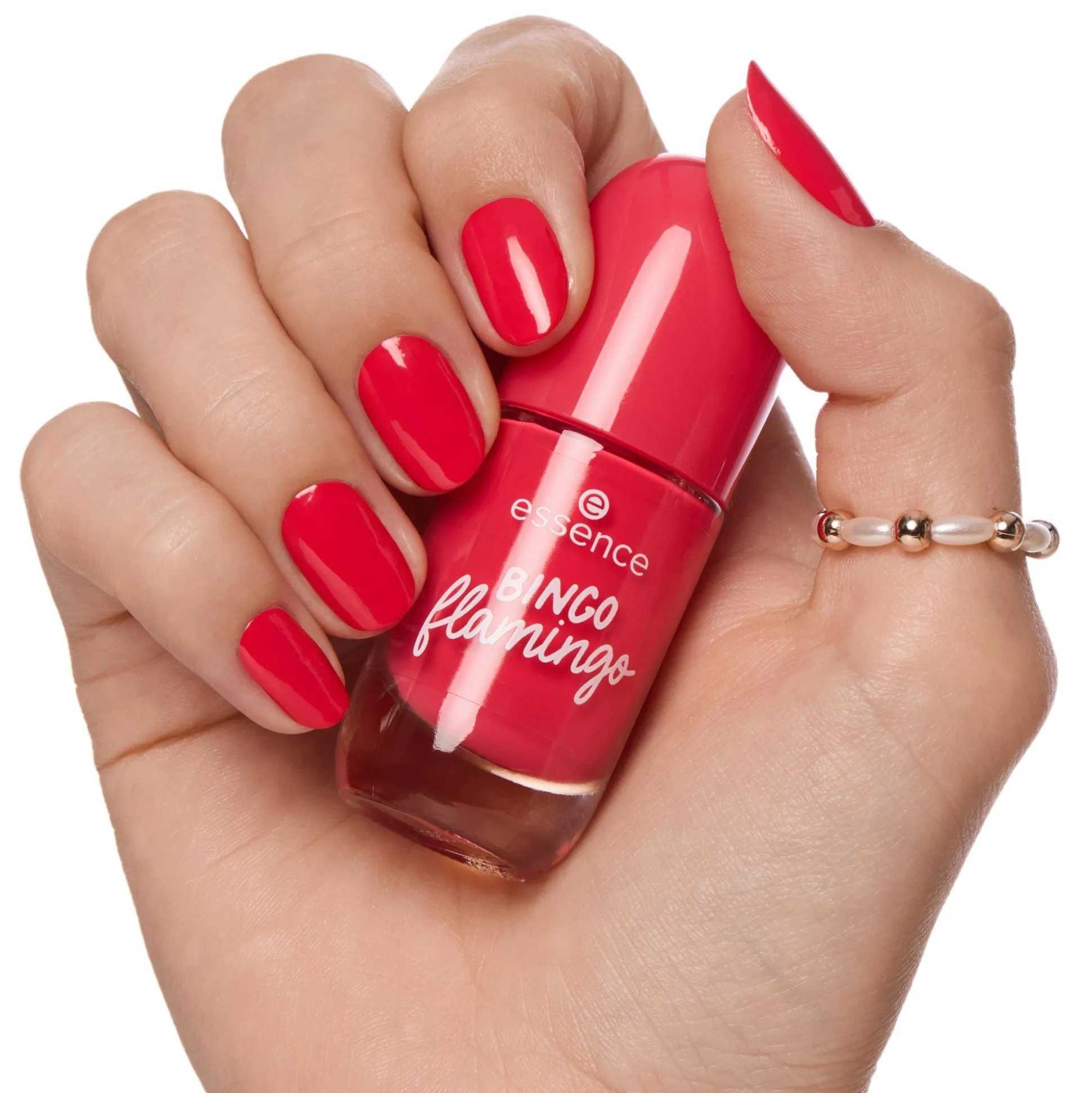essence Nagellack>gel nail colour 13 - BINGO flamingo