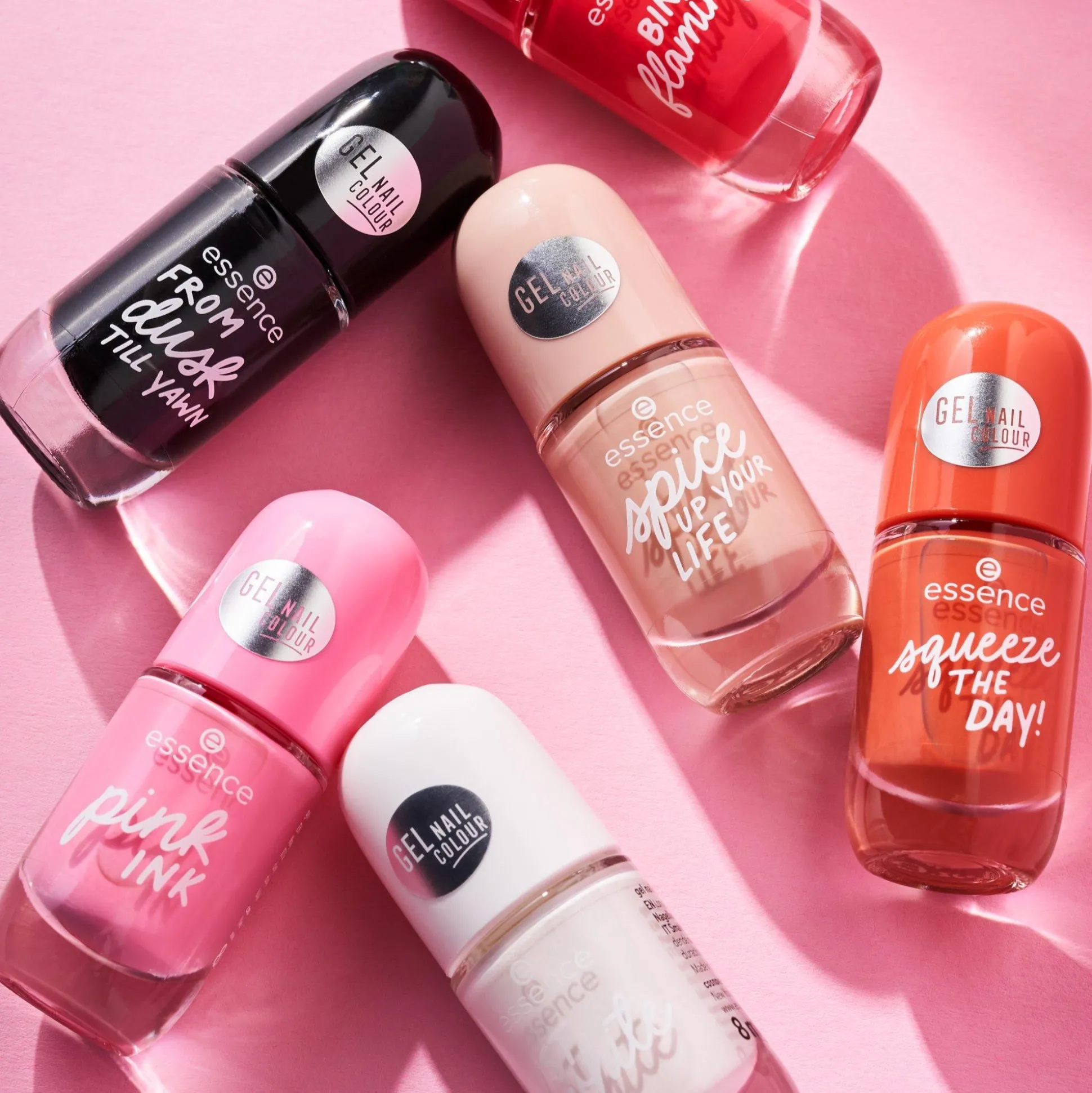 essence Nagellack>gel nail colour 13 - BINGO flamingo