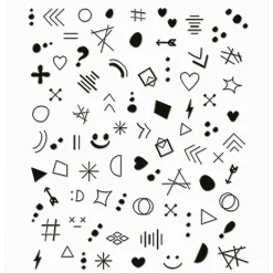 essence Nail Art>get your ink on nail sticker