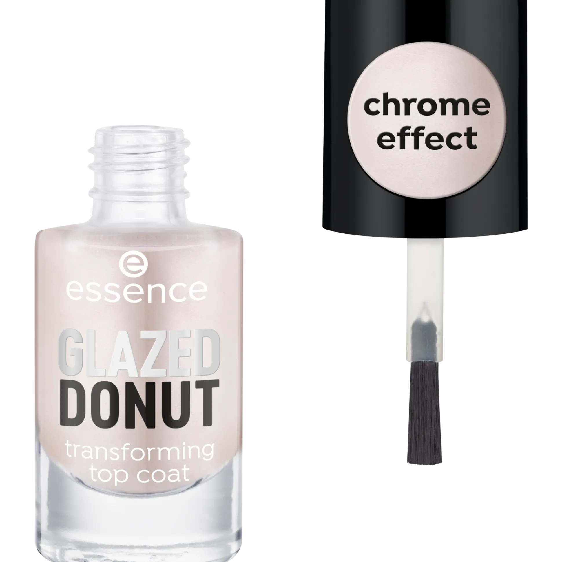essence Über- Und Unterlack>GLAZED DONUT transforming top coat
