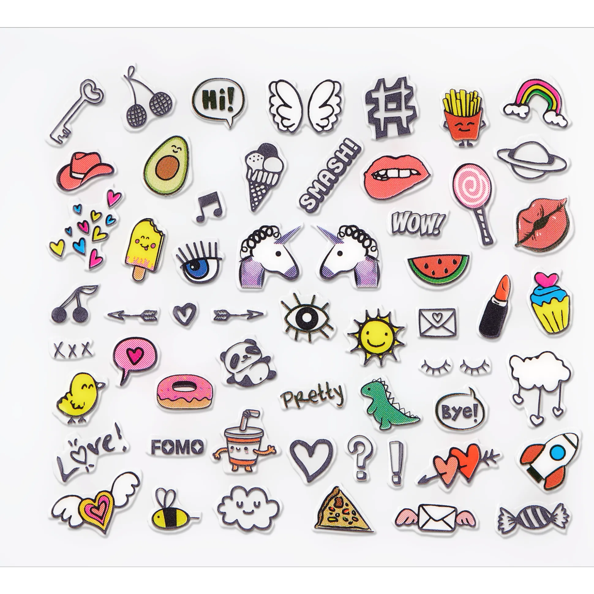 essence Nail Art>happiness looks good on you nail sticker