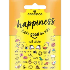 essence Nail Art>happiness looks good on you nail sticker