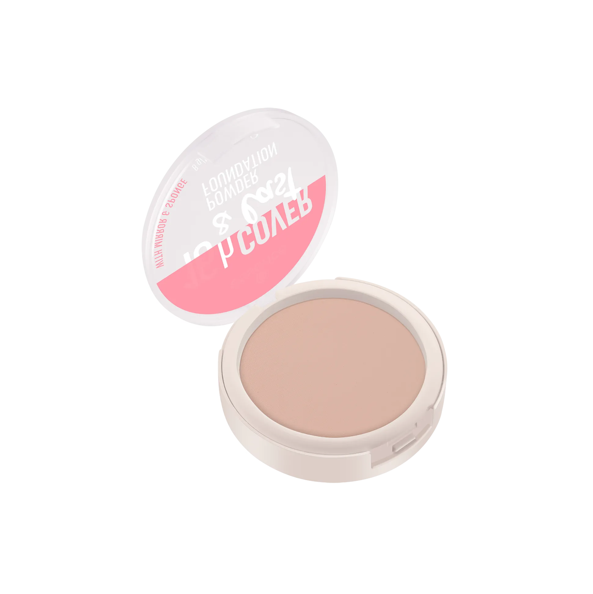 essence Foundation|Puder>16h COVER & last POWDER FOUNDATION 02 - Champagne