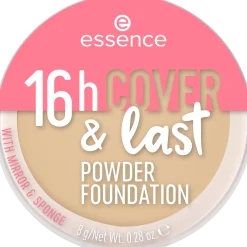 essence Foundation|Puder>16h COVER & last POWDER FOUNDATION 06 - Cashew
