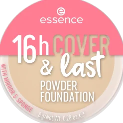 essence Foundation|Puder>16h COVER & last POWDER FOUNDATION 07 - Natural Suede