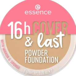 essence Foundation|Puder>16h COVER & last POWDER FOUNDATION 12 - Brown Sugar