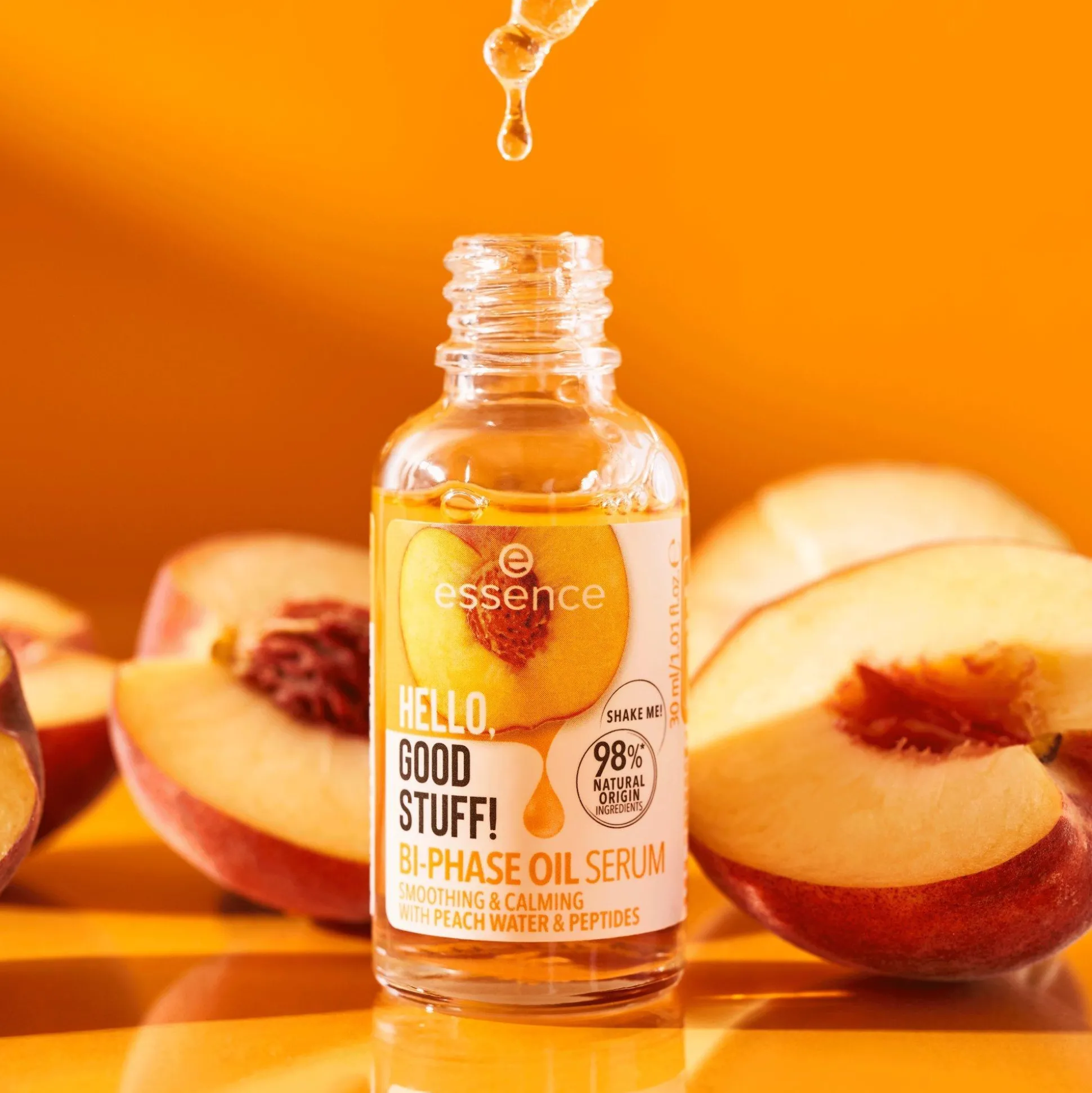 essence Gesichtspflege>HELLO, GOOD STUFF! BI-PHASE OIL SERUM