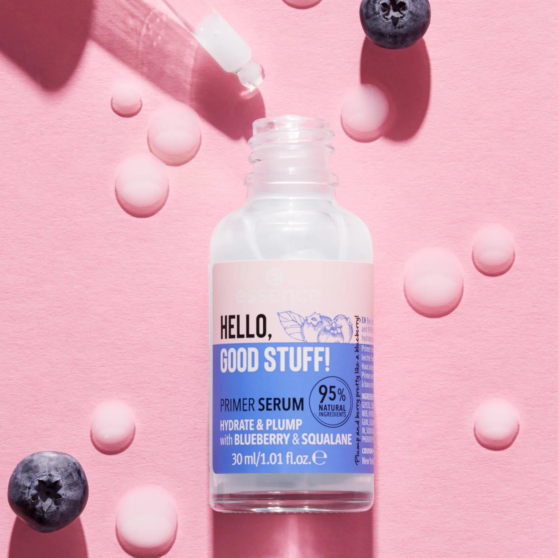 essence Gesichtspflege|Primer & Fixingsprays>HELLO, GOOD STUFF! PRIMER SERUM HYDRATE & PLUMP