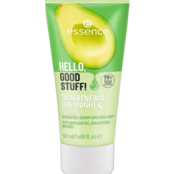 essence Gesichtspflege>HELLO, GOOD STUFF! SKIN RENEWAL OVERNIGHT MASK