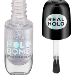 essence Nagellack>HOLO BOMB effect nail lacquer 01 - Ridin' Holo