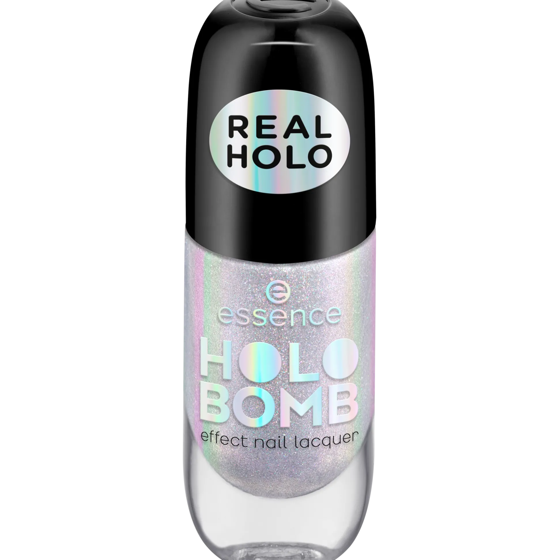 essence Nagellack>HOLO BOMB effect nail lacquer 01 - Ridin' Holo