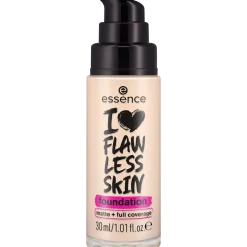 essence Foundation>I LOVE FLAWLESS SKIN foundation 10 - Light Porcelain