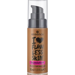 essence Foundation>I LOVE FLAWLESS SKIN foundation 140 - Light Tan