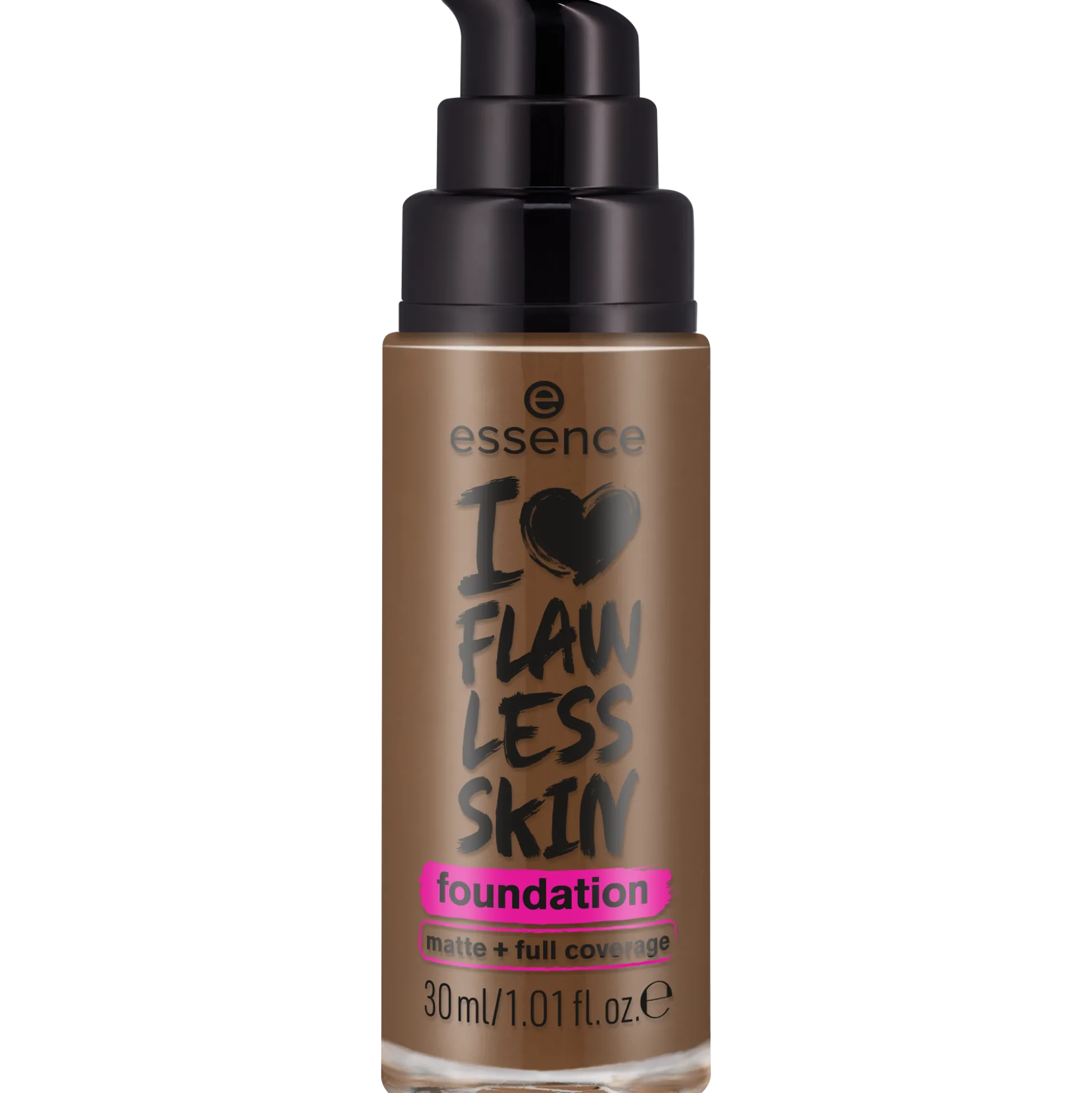 essence Foundation>I LOVE FLAWLESS SKIN foundation 160 - Dark Tan