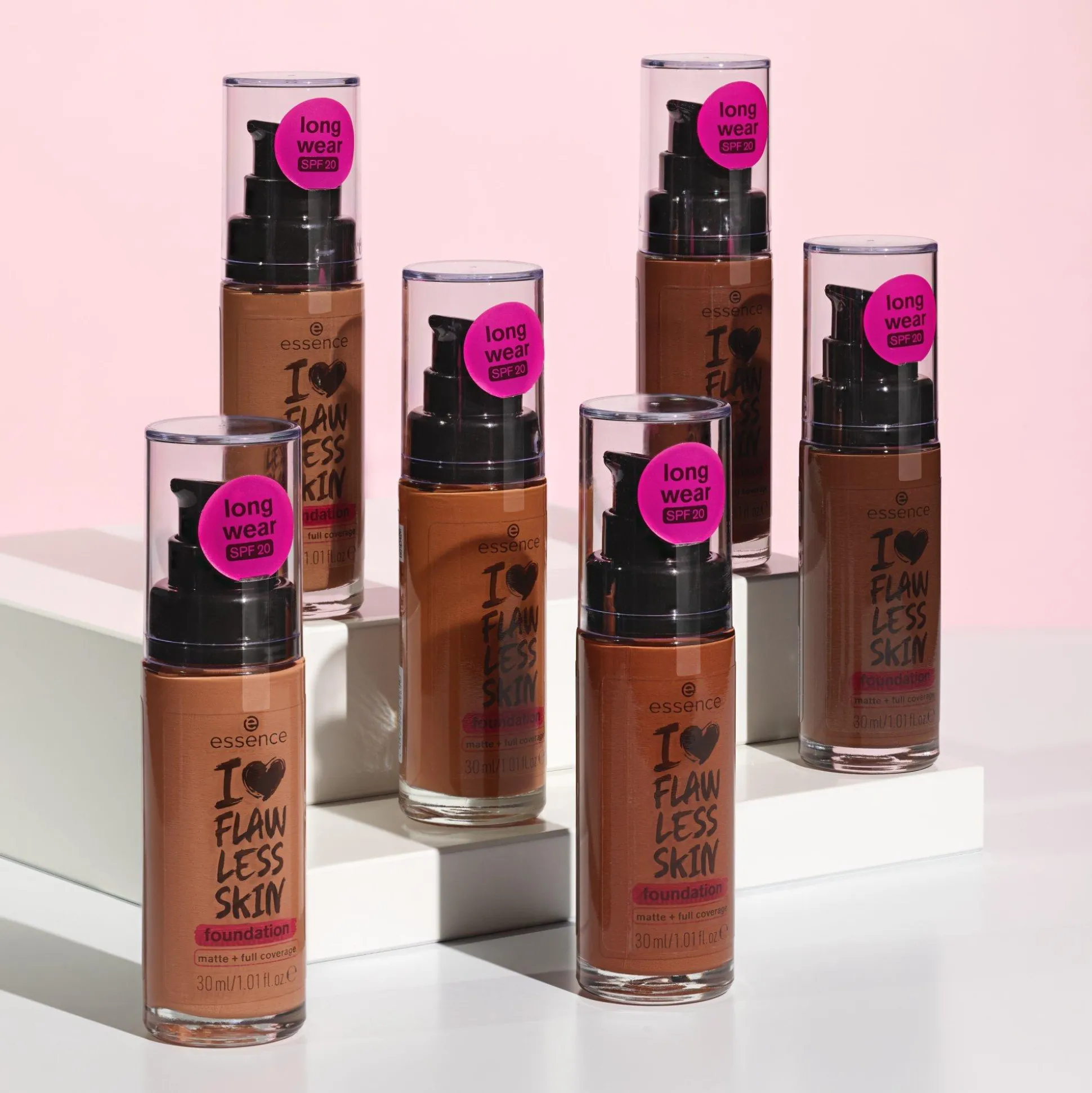essence Foundation>I LOVE FLAWLESS SKIN foundation 190 - Deep