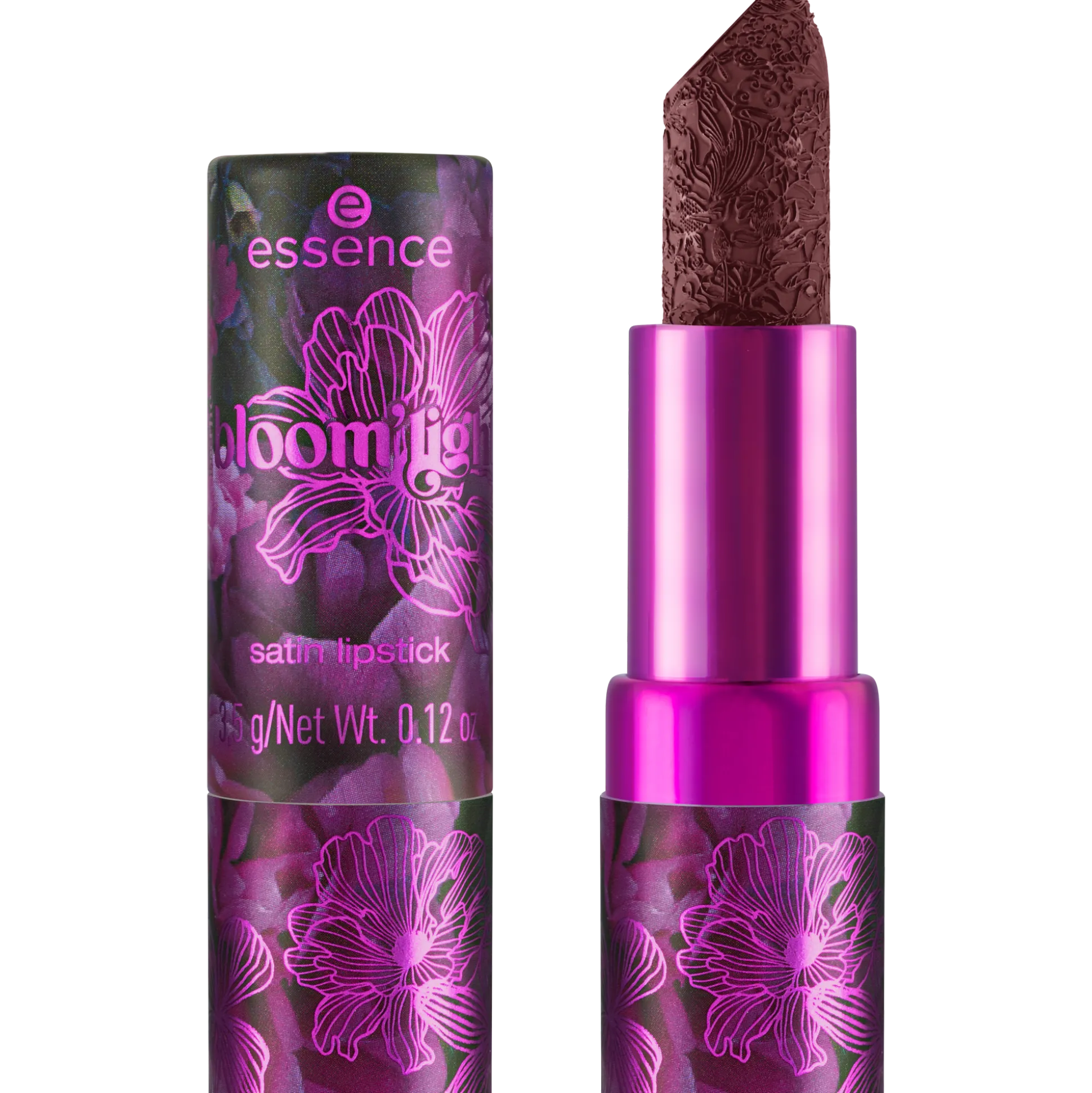 essence Lippenstift>in the bloom'light satin lipstick
