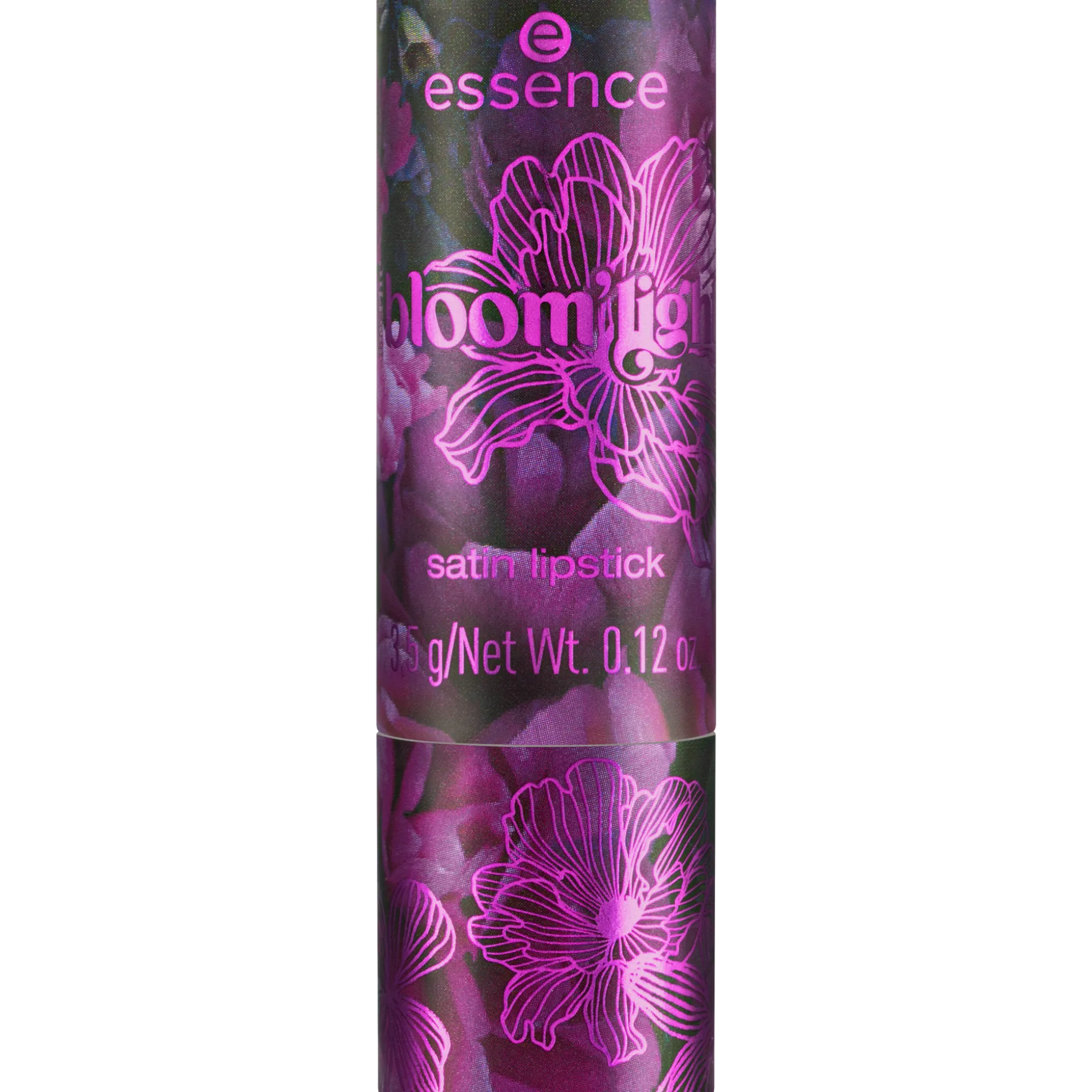 essence Lippenstift>in the bloom'light satin lipstick