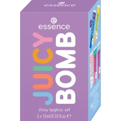 essence Lipgloss>JUICY BOMB shiny lipgloss set