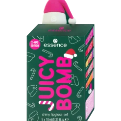 essence Lipgloss>JUICY BOMB Xmas edition shiny lipgloss set