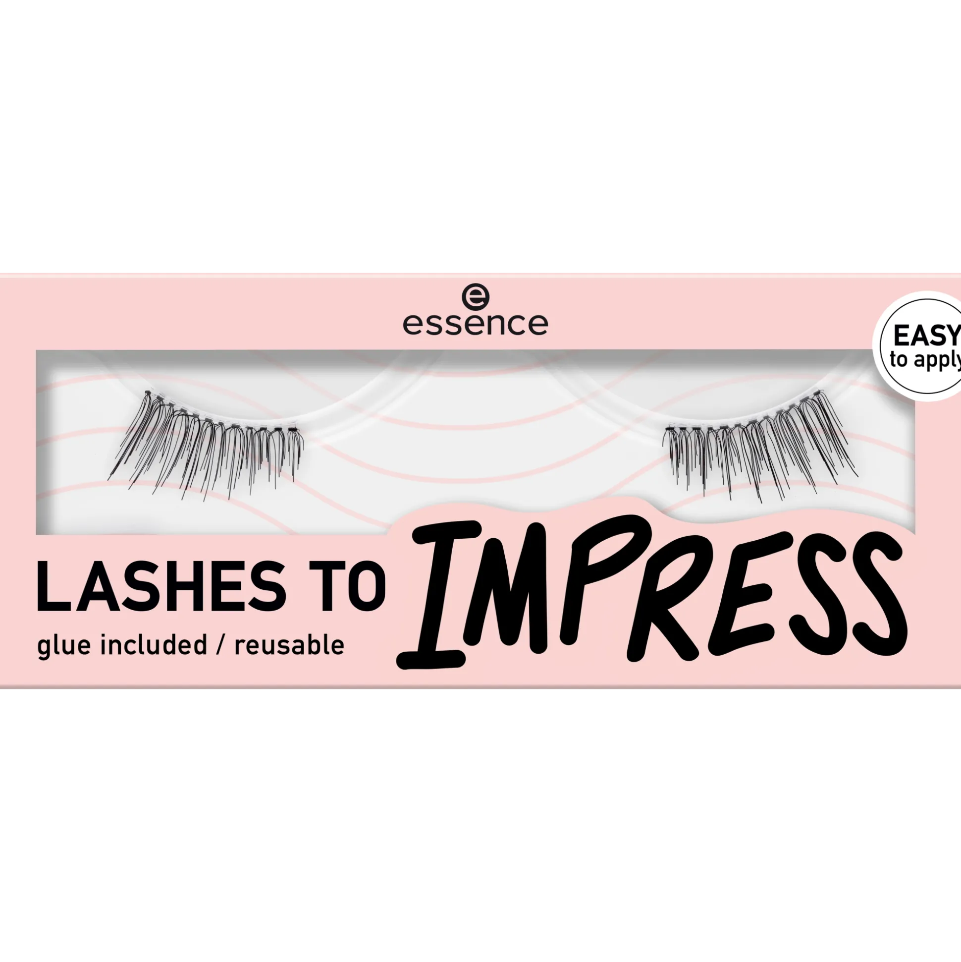 essence Falsche Wimpern>LASHES TO IMPRESS 03 - half lashes