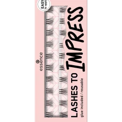 essence Falsche Wimpern>LASHES TO IMPRESS 07 - bundled single lashes