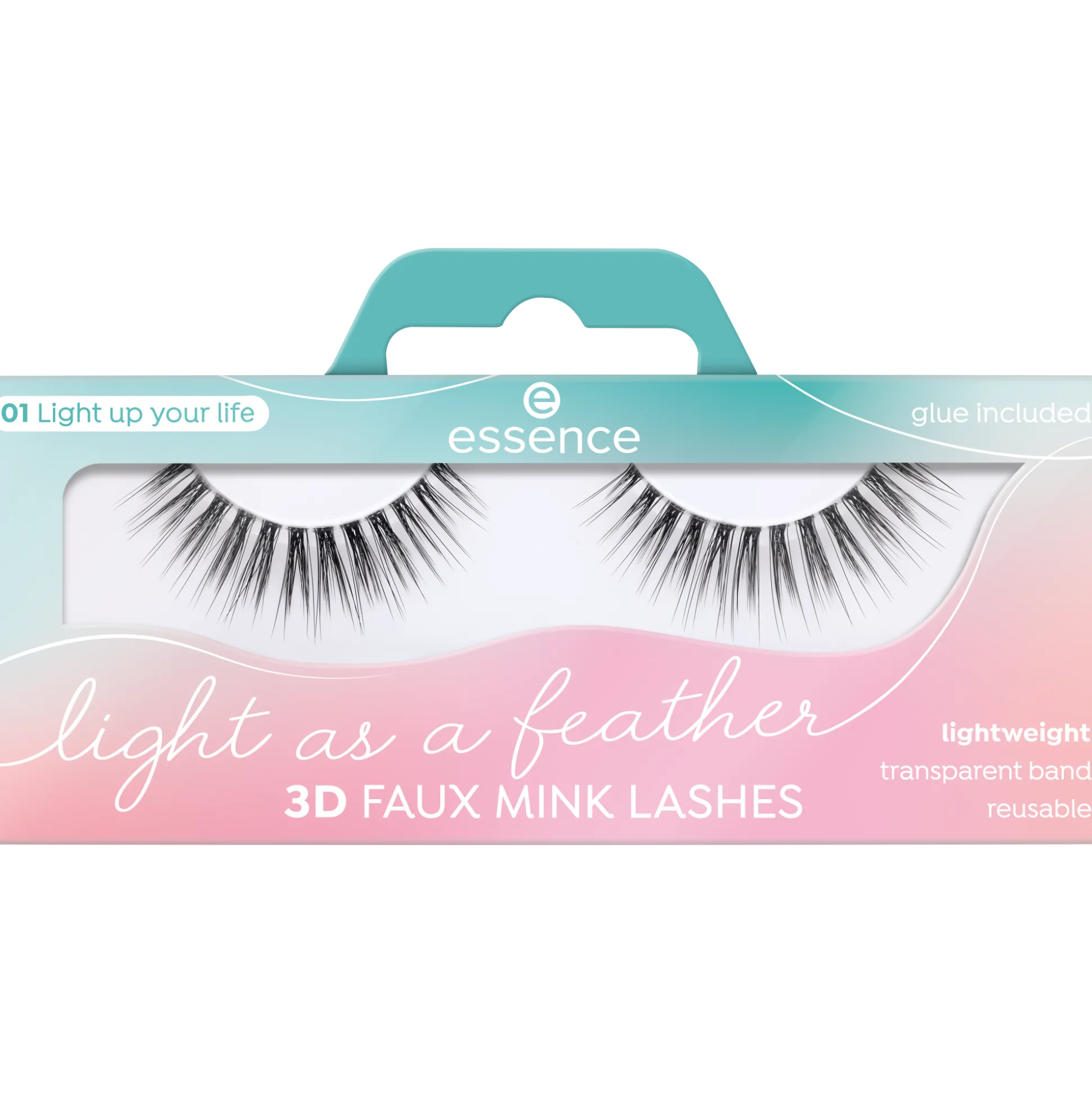 essence Falsche Wimpern>Light as a feather 3D faux mink lashes 01 - Light up your life