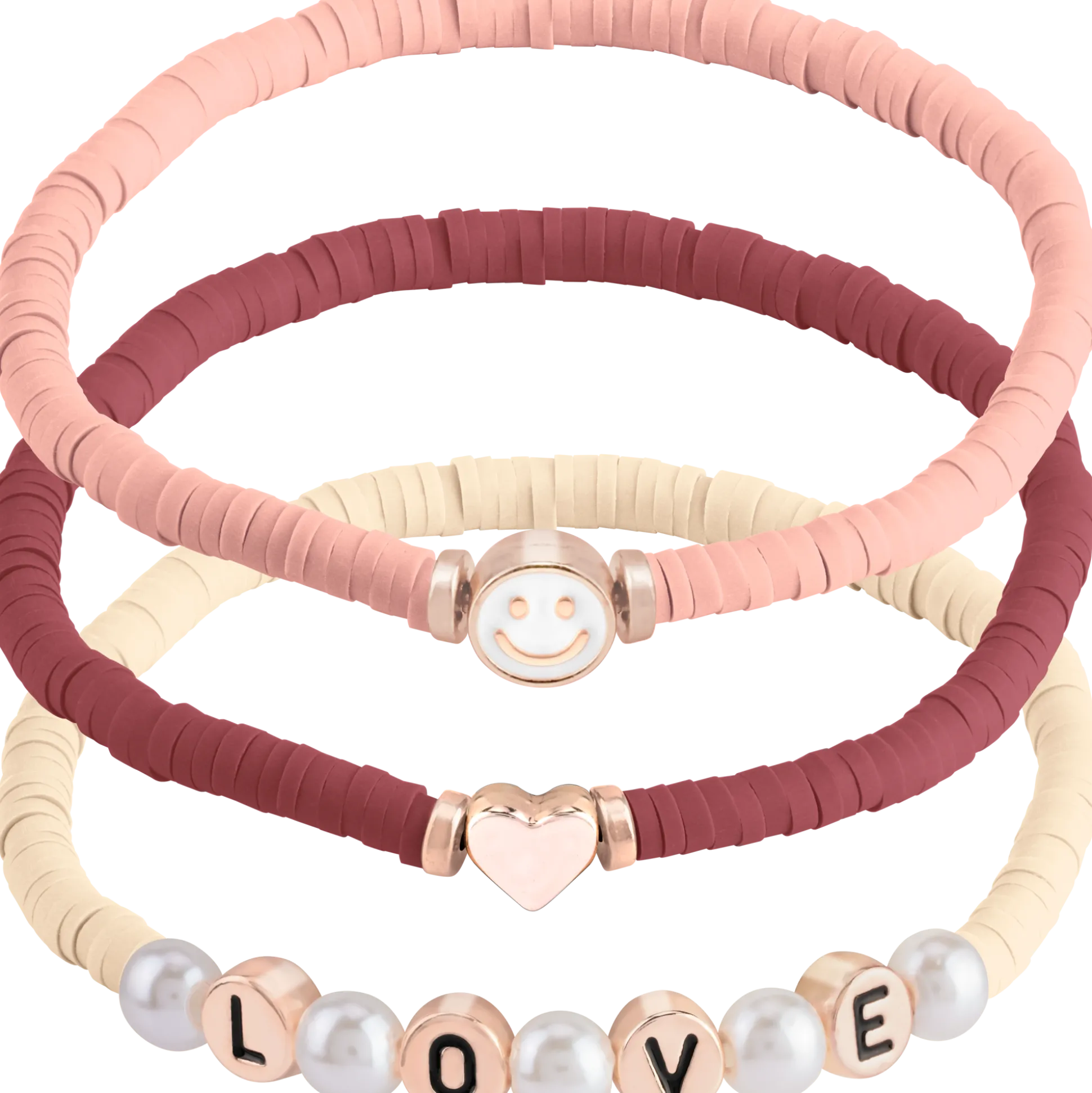 essence Accessories>LOVE IT A CHOCO' LOT! bracelet trio