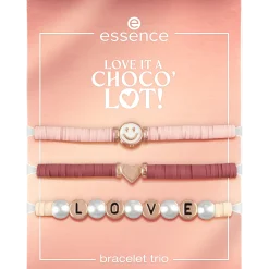 essence Accessories>LOVE IT A CHOCO' LOT! bracelet trio