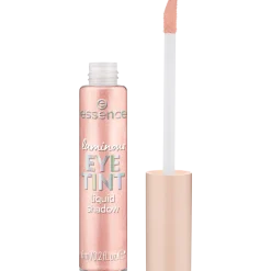 essence Lidschatten>luminous EYE TINT liquid shadow 01 - Dazzling Rose