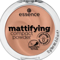 essence Puder>mattifying compact powder 02 - soft beige