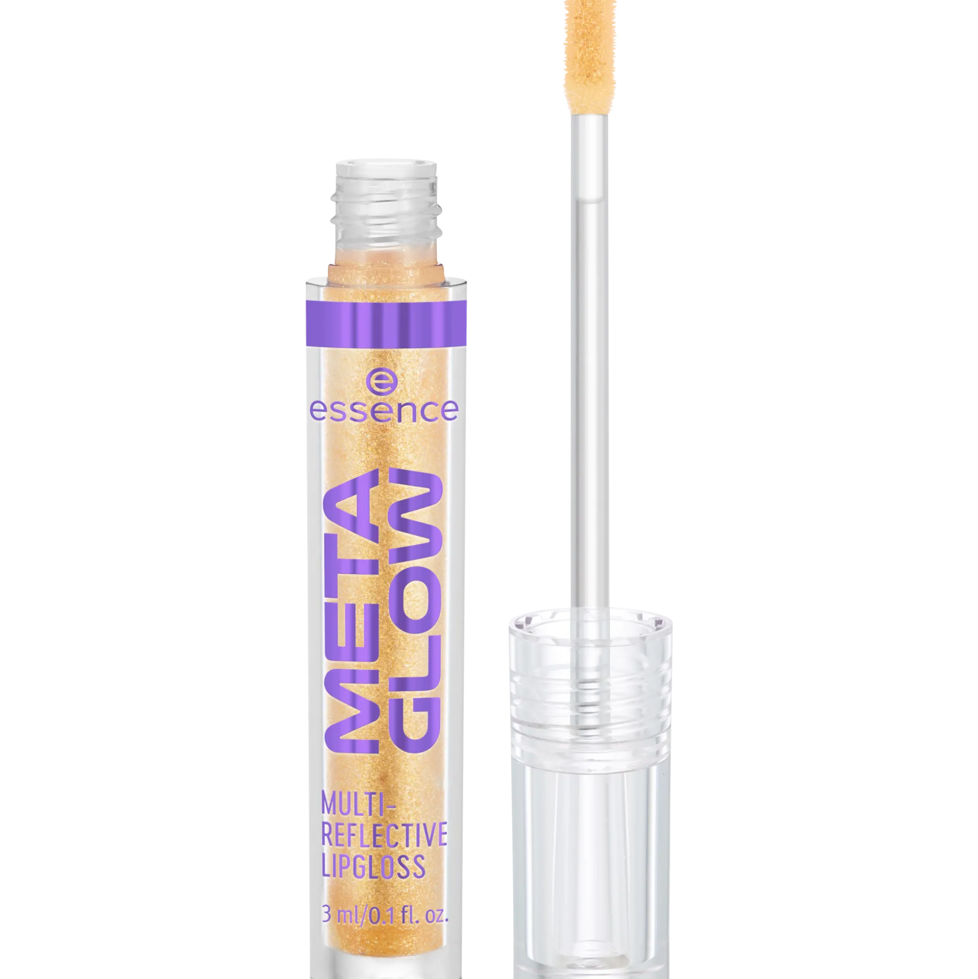 essence Lipgloss>META GLOW MULTI-REFLECTIVE LIPGLOSS 04 - Golden Future