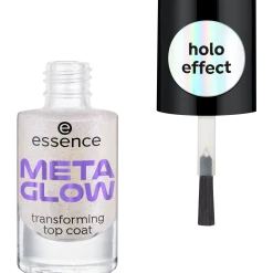 essence Über- Und Unterlack>META GLOW transforming top coat