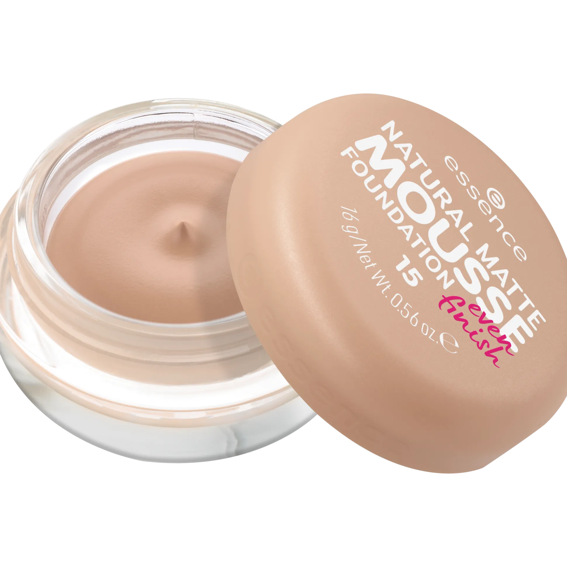 essence Foundation>NATURAL MATTE MOUSSE FOUNDATION 15 -