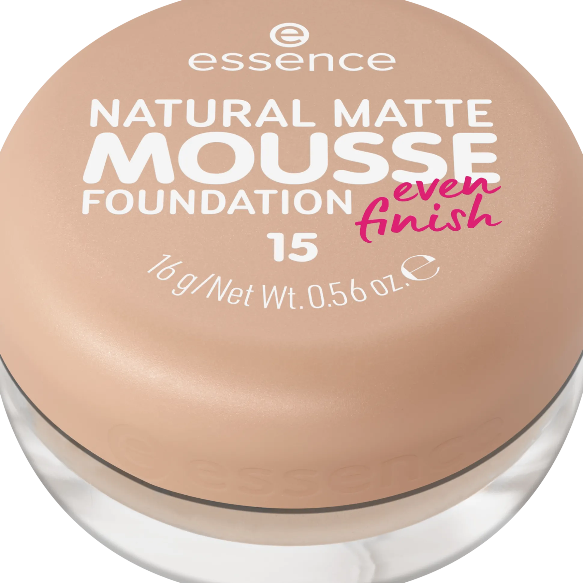 essence Foundation>NATURAL MATTE MOUSSE FOUNDATION 15 -