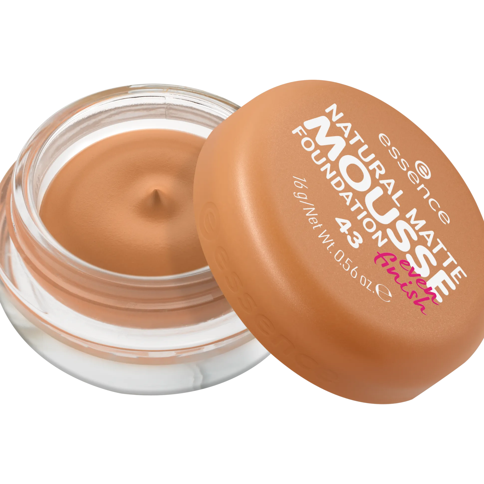 essence Foundation>NATURAL MATTE MOUSSE FOUNDATION 43 -